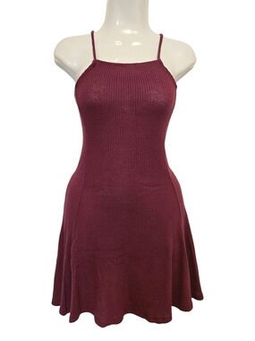 Brandy Melville - Burgundy Mini Dress